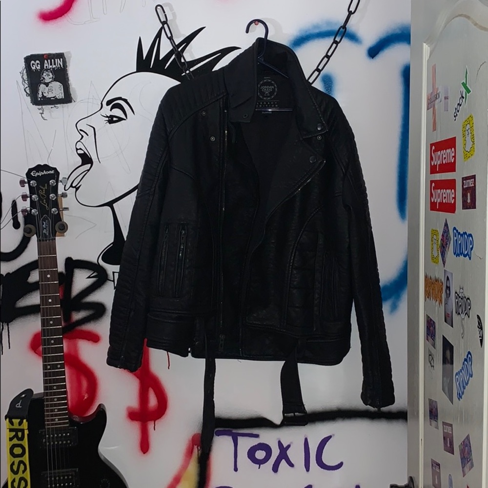 Jordan Craig Leather biker jacket